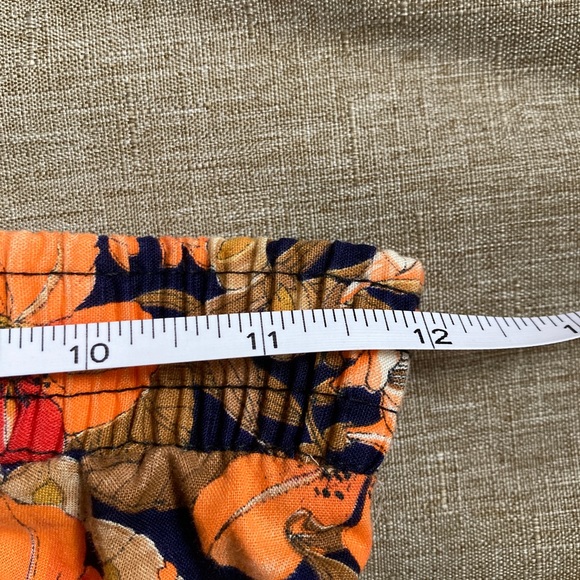 Floral skirt with elastic waistband - Picture 5 of 7